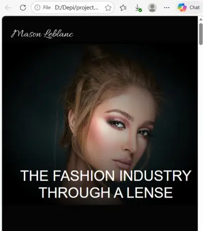 تصميم وتطوير الصفحة الرئيسية (Home Page) باستخدام HTML CSS Bootstrap JavaScript – واجهة متجاوبة وتجربة مستخدم سلسة