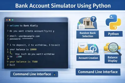 Bank Account Simulator Using Python
