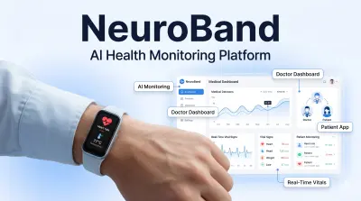 منصة سوار صحي ذكي لمراقبة المرضى وجدولة مواعيد الأطباء