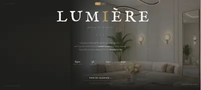 تصميم وتطوير موقع احترافي وصفحات عرض منتجات فاخرة