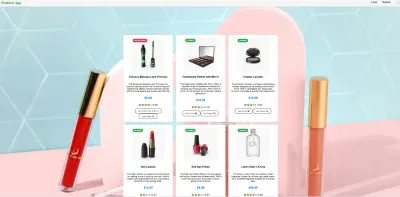 Makeup Store Website