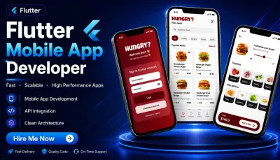 Food Delivery Mobile Application (Flutter)