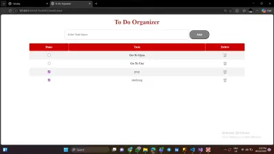تطوير تطبيق To-Do List لإدارة المهام اليومية