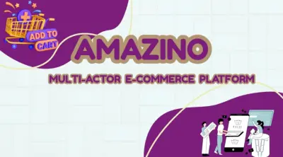 عرض تقديمي لمشروع Amazino – منصة تسوق إلكتروني ذكية