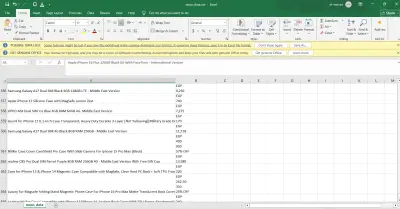 استخراج بيانات المنتجات آلياً من موقع نون (Web Scraping)