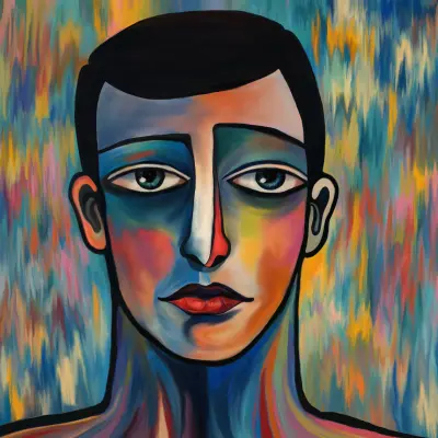 أمام المرآة — In Front of the Mirror