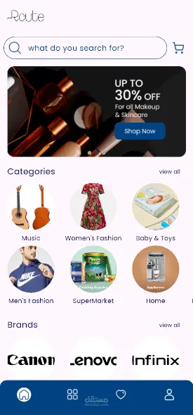 تطبيق متجر إلكتروني متكامل(E-commerce App) | Flutter & Clean Architecture