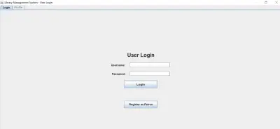 Library Management System | Java
