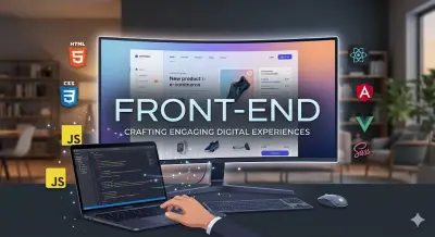 تصميم واجهات موقع احترافية (front-end )