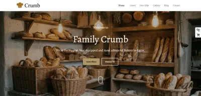 موقع Crumb Bakery