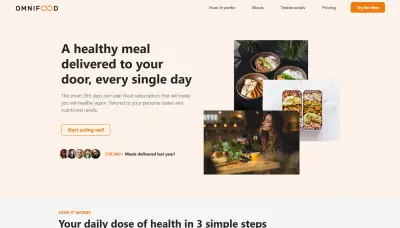 منصة مطعم OmniFood