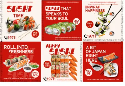 Social Media Campaign / Food Advertising
