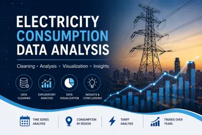 Electricity Consumption Data Analysis and Visualization