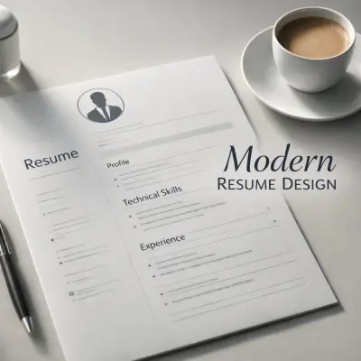 تصميم سيرة ذاتية احترافية