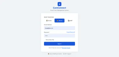صورة العمل care connect platform