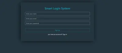 Login & Registration System