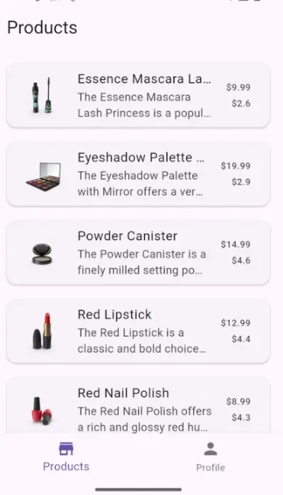 Flutter App with API Integration
