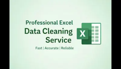تنظيف البيانات باستخدام الاكسيل