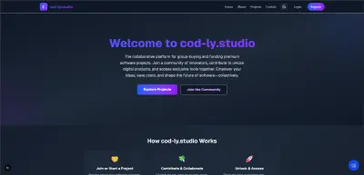 نظام متكامل للشراء الجماعي وتمويل المشاريع البرمجية (Next.js 15 & Paymob)