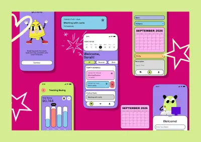 تصميم UI/UX لتطبيق إدارة المهام والإنتاجية