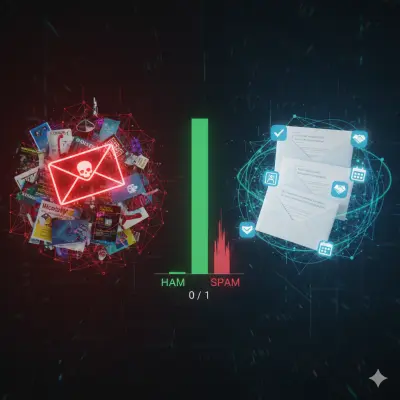 بناء نظام ذكي لكشف الرسائل المزعجة (Spam Detection) باستخدام تعلم الآلة