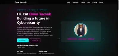 بورتفوليو شخصي مميز