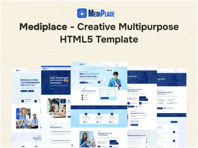 Mediplace - قالب HTML متعدد الاستخدامات للمجال الطبي والصحي