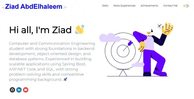 تطوير معرض أعمال شخصي باستخدام React
