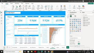 التحليل الشامل للمبيعات والربحية: رؤى تفاعلية لدعم القرار