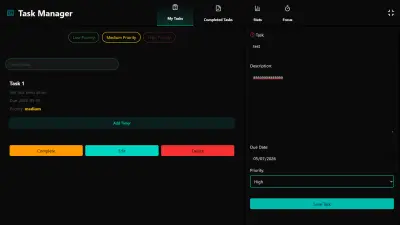 تطبيق إدارة المهام – (Task Manager App (Electron