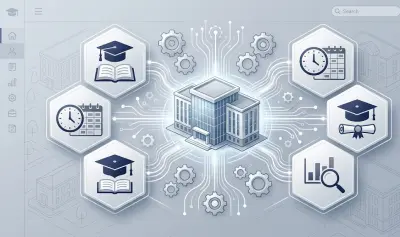 نظام إدارة الجامعات الذكي (University ERP & LMS) - واجهات مستخدم متقدمة لإدارة المؤسسات التعليمية