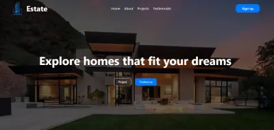 estate website (موقع للعقارات)