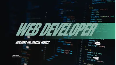 Modern Web Developer Presentation