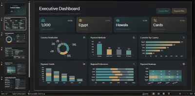تحليل بيانات العملاء وإنشاء Dashboard تفاعلي لطرق الدفع (Customer Analytics Dashboard)