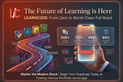 LearnCode - منصة احتراف الكود والـ Stack الحديث