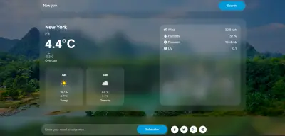 Sky Signals - Weather Forcast Website