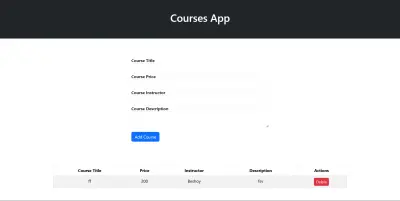 Course App