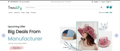 Responsive E-commerce Clothing Store