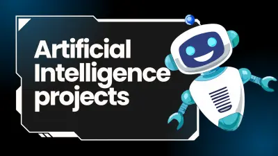 تصميم عرض تقديمي احترافي لمشاريع الذكاء الاصطناعي