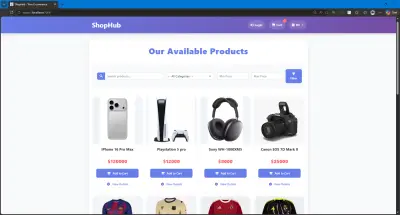 Shopping Hub - متجر إلكتروني  احترافي باستخدام ASP.NET MVC