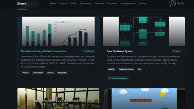 تصميم وتطوير موقع Portfolio احترافي لعرض أعمالك ومهاراتك بشكل جذاب ومتجاوب مع جميع الأجهزة