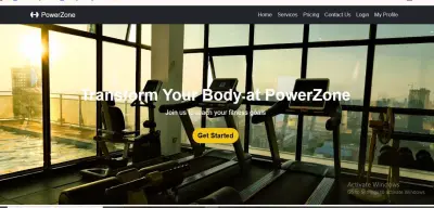 تطوير موقع إلكتروني لإدارة صالة رياضية باستخدام Laravel (PHP) و Django (Python)