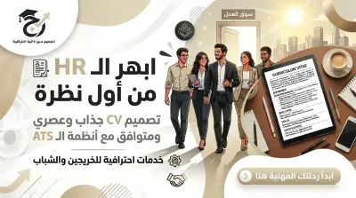تصميم cv احترافي مطابق الي معايير ال ATS