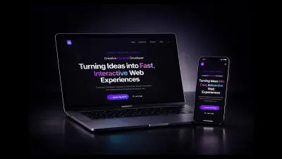تطوير موقع Portfolio احترافي باستخدام React و TypeScript