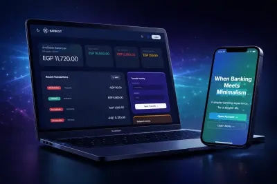 تطوير تطبيق بنكي تفاعلي (Banking App) باستخدام JavaScript