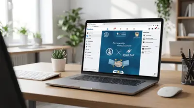 تصميم الهوية البصرية للحملات الإعلانية ومنشورات الشراكات الاستراتيجية.