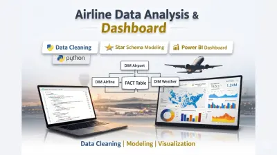 تحليل بيانات + تصميم Dashboard احترافي