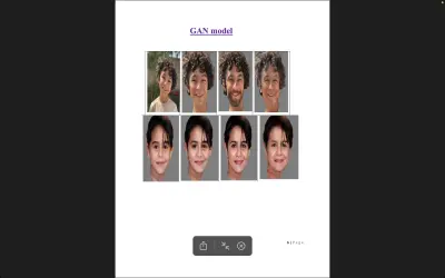 توليد صور واقعية للمفقودين باستخدام الشبكات العصبية الخصومية (GANs)