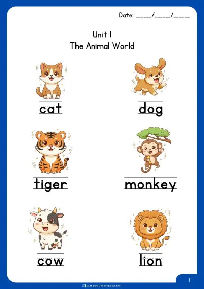 تصميم بوكليت تعليمي احترافي للأطفال