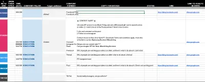 كونتنت كالندر